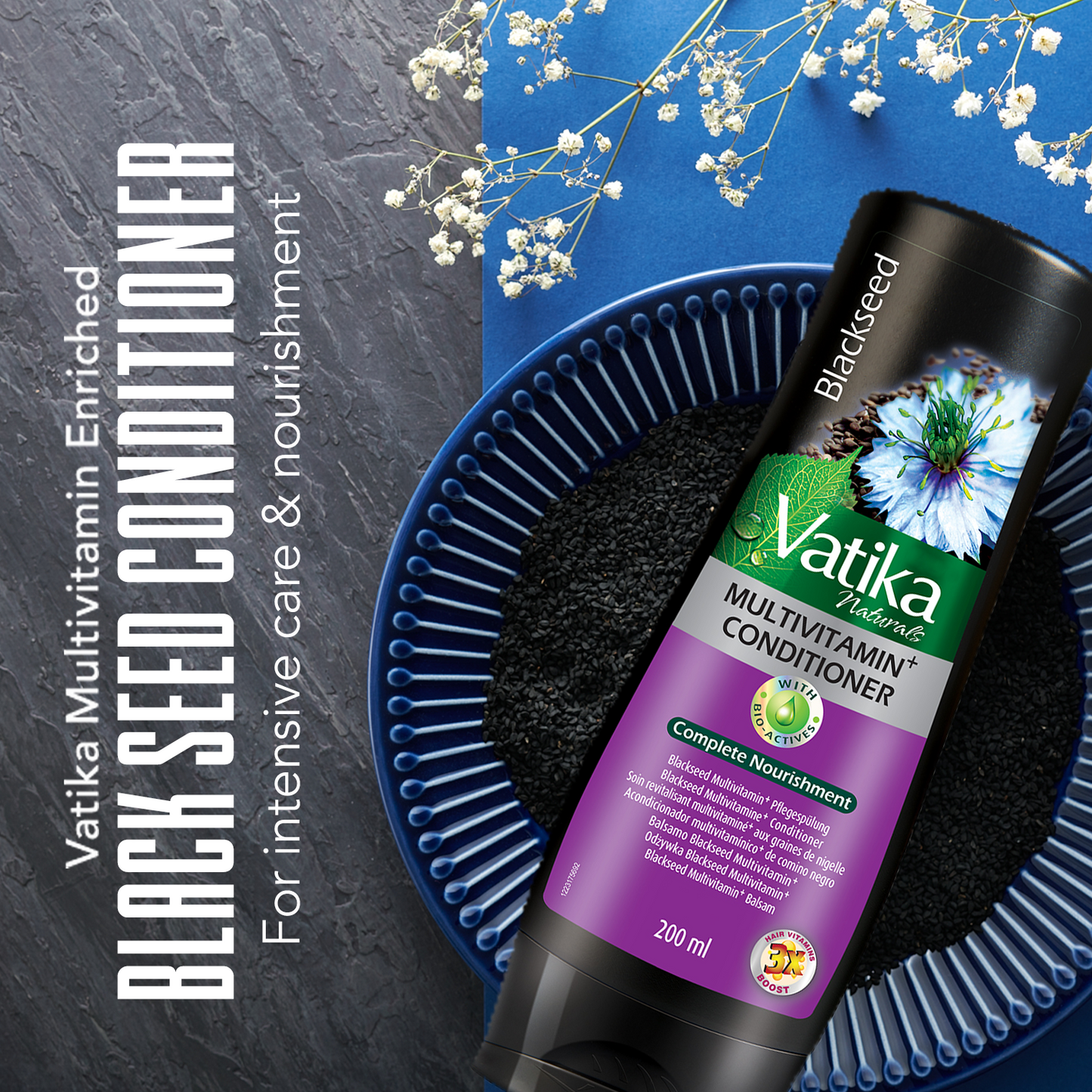 Vatika Naturals Multivitamin Blackseed Conditioner