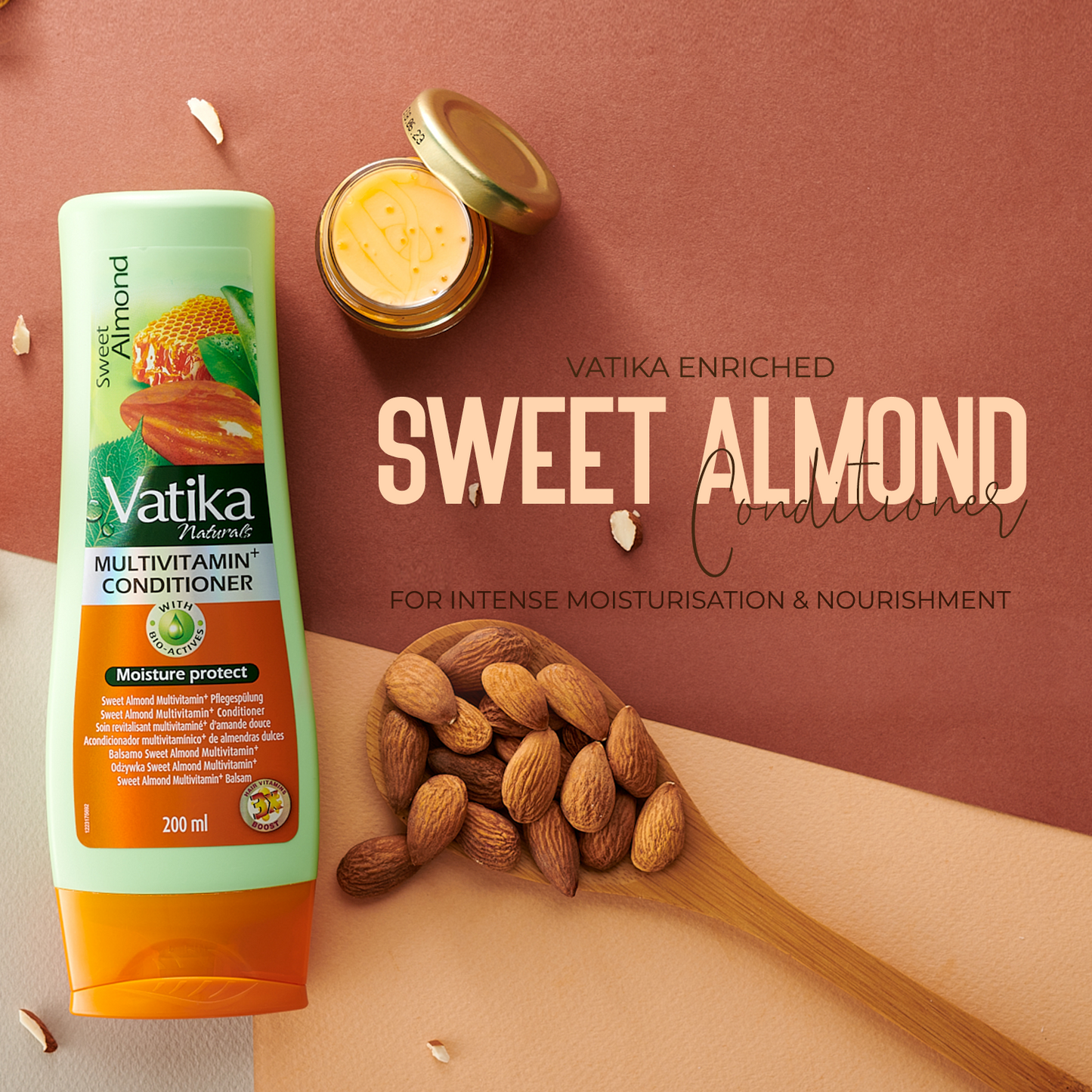 Vatika Naturals Multivitamin Almond Moist Conditioner