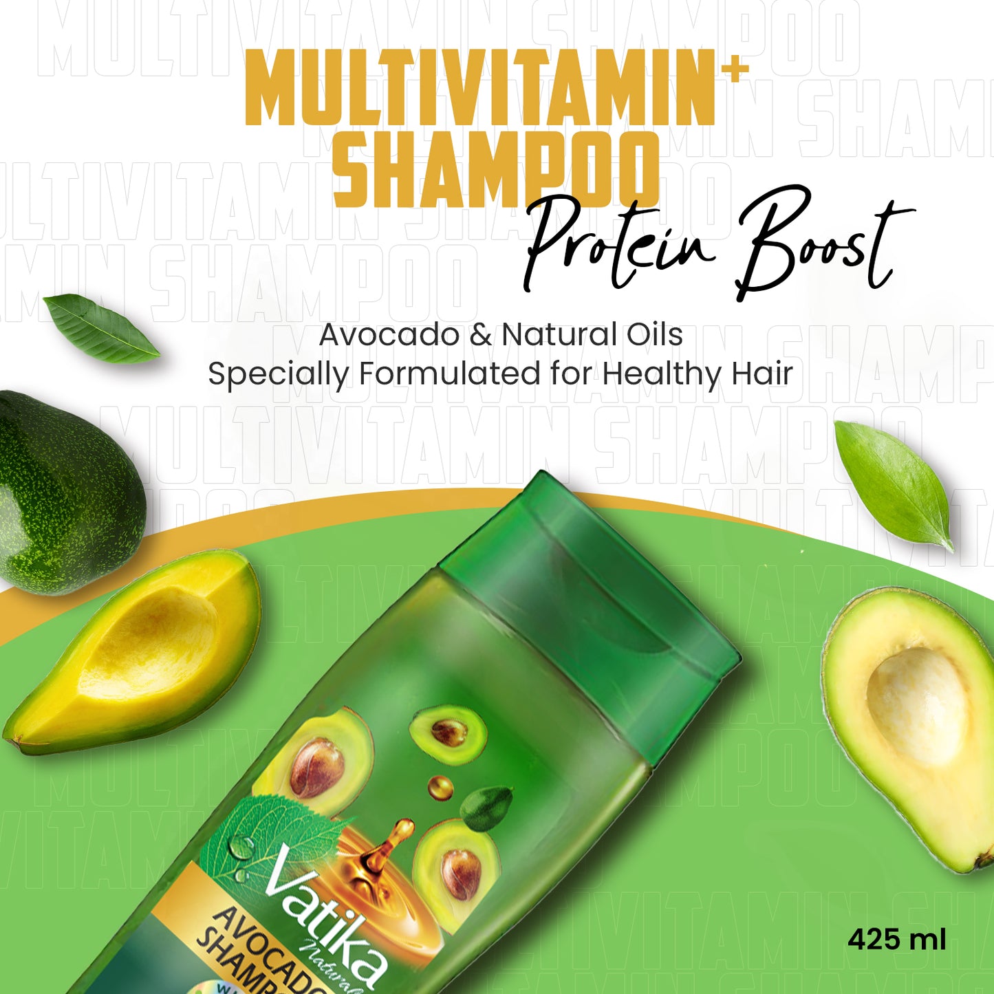 Vatika Oil Infused Avocado Shampoo