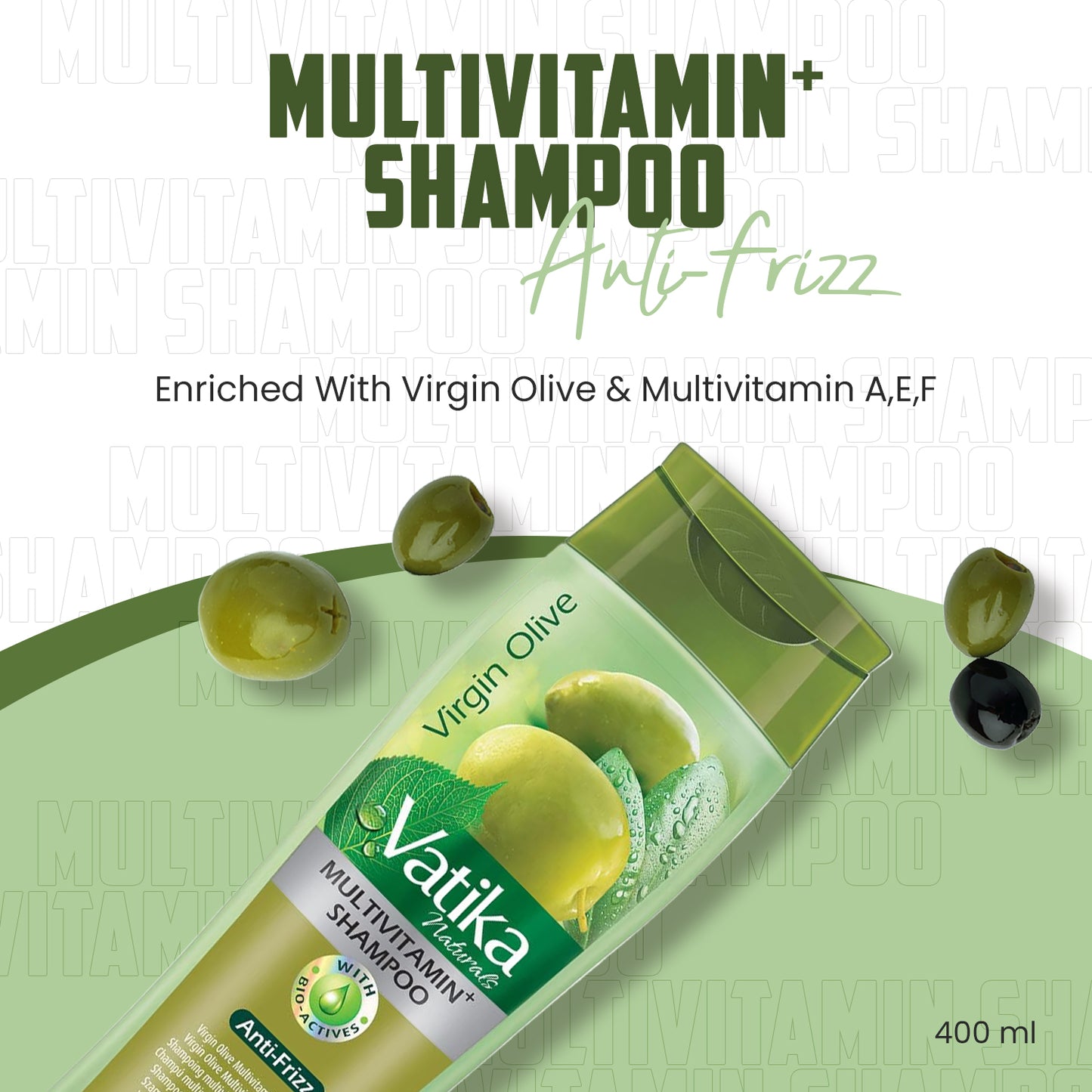 Vatika Naturals Olive Multivitamin+ Shampoo