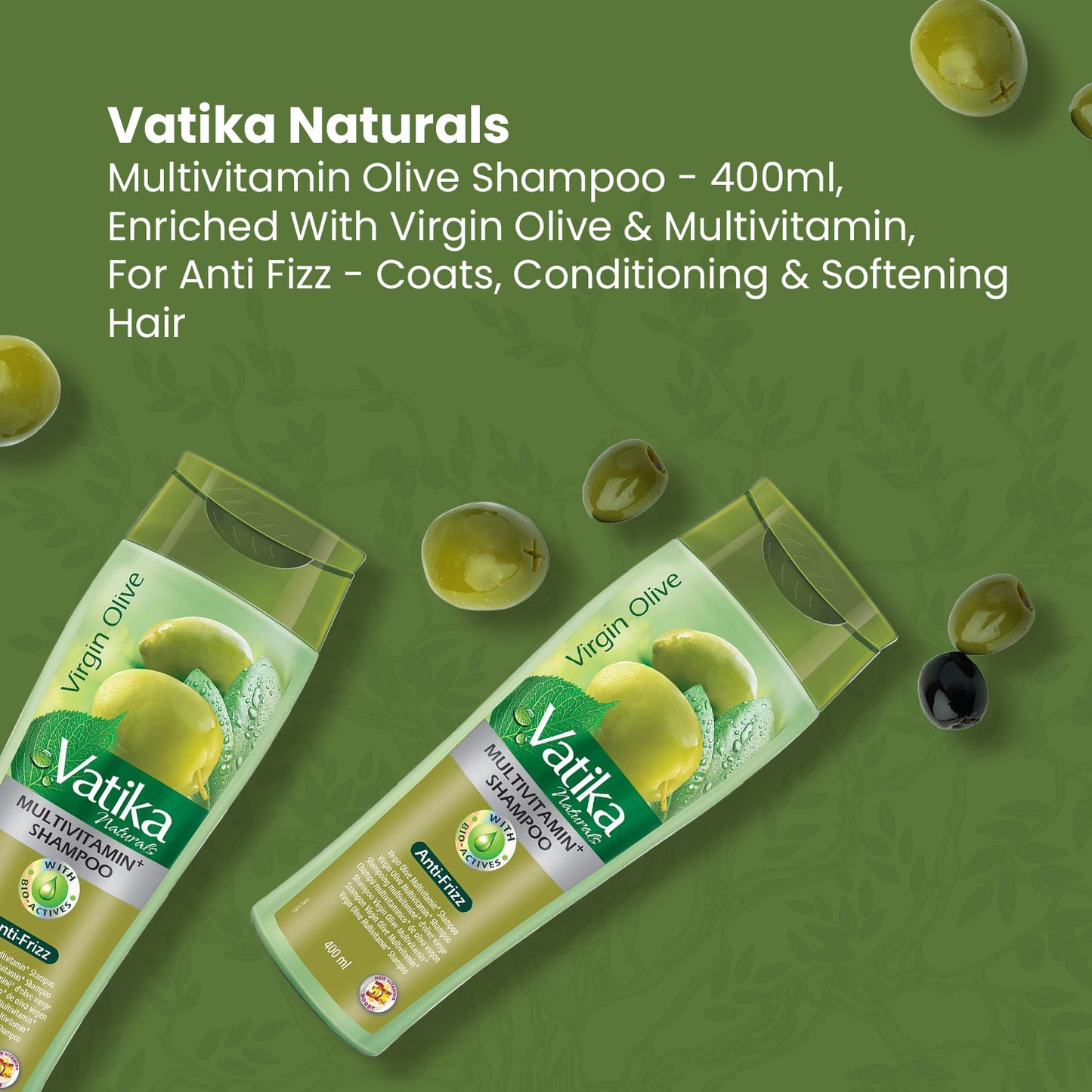 Vatika Naturals Olive Multivitamin+ Shampoo