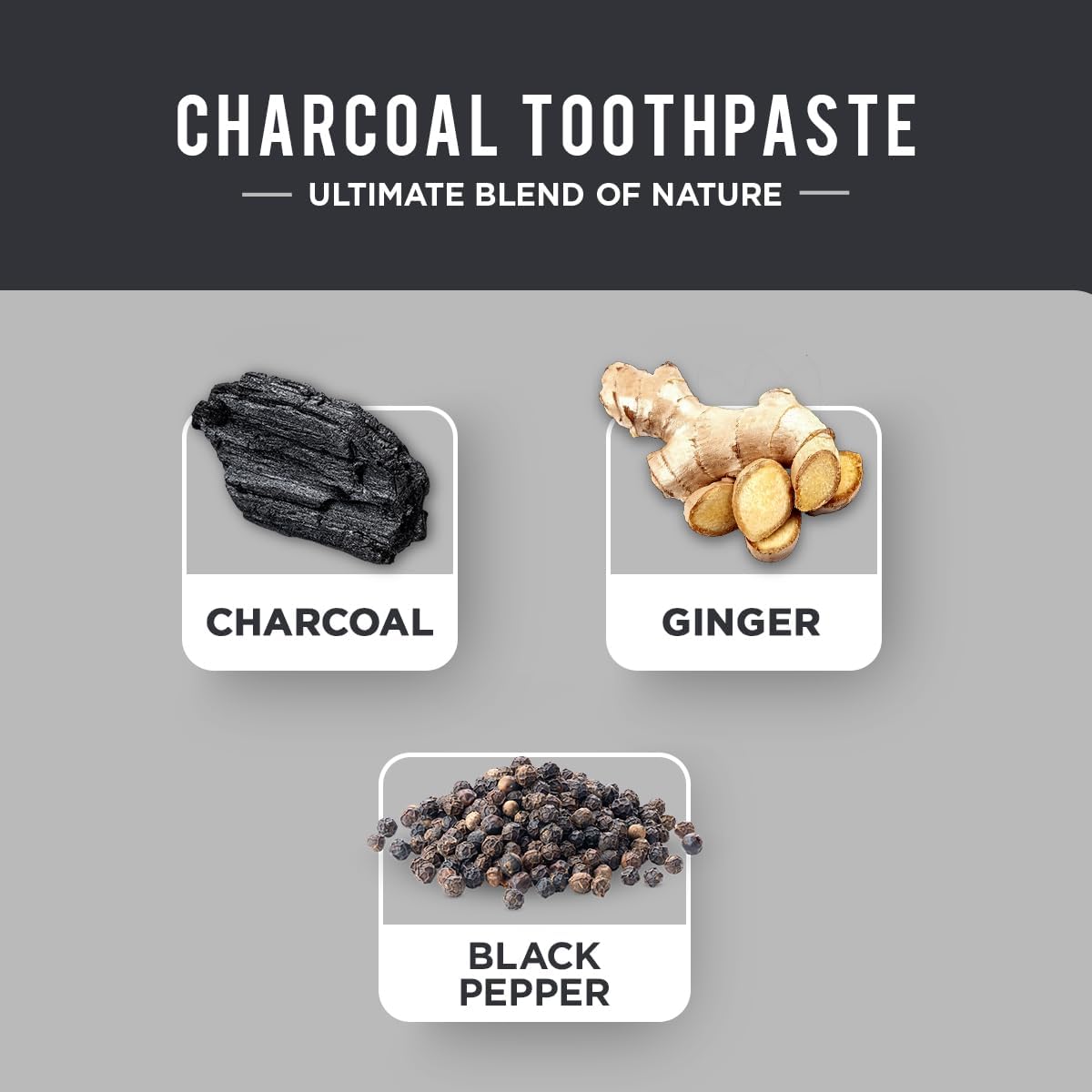 Dabur Charcoal ToothPaste with Organic Charcoal