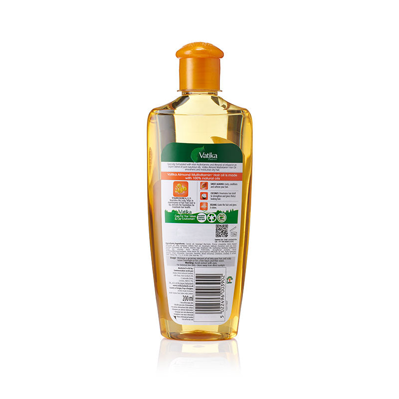 Vatika Naturals Multivitamin Almond Hair Oil