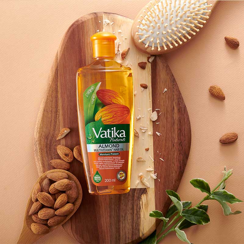Vatika Naturals Multivitamin Almond Hair Oil