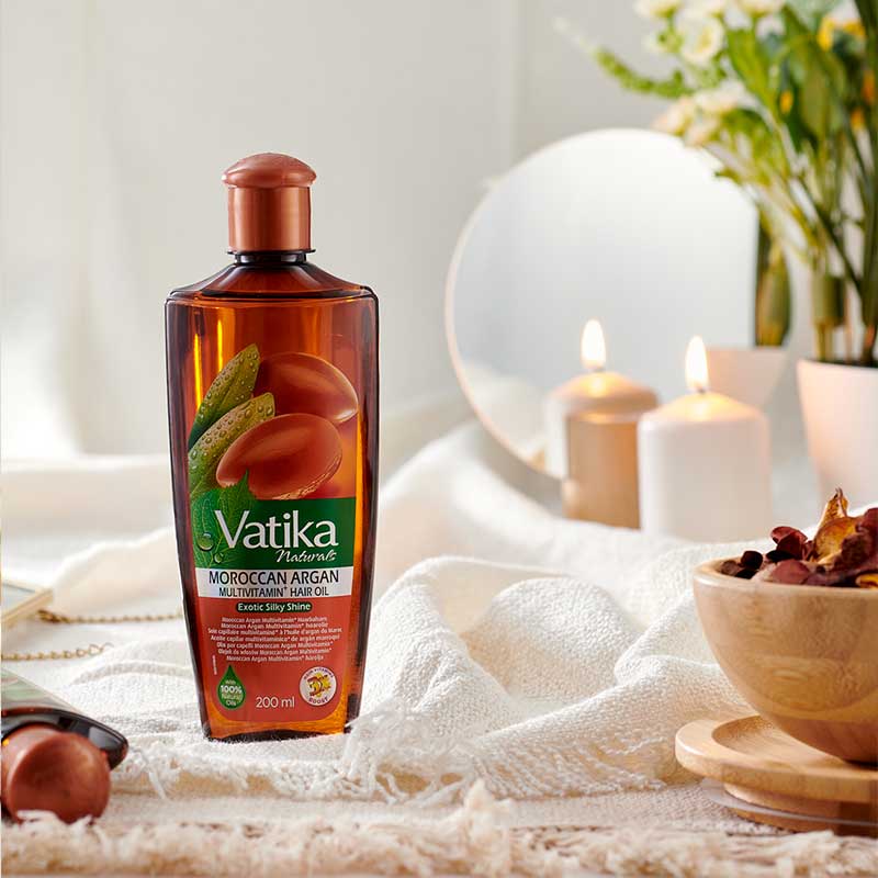 Vatika Naturals Multivitamin Argan Hair Oil
