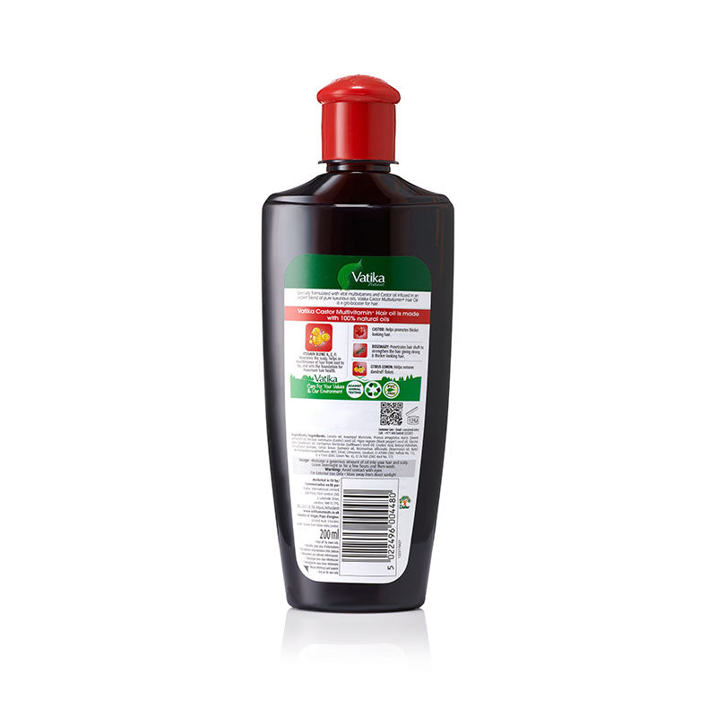 Vatika Naturals Multivitamin Castor Hair Oil