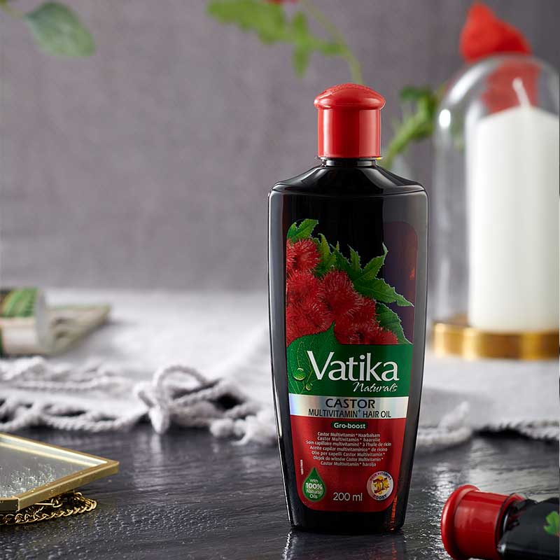 Vatika Naturals Multivitamin Castor Hair Oil