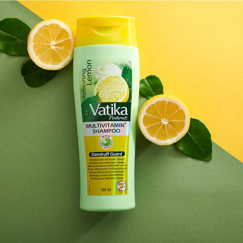 Vatika Naturals Lemon Multivitamin+ Shampoo