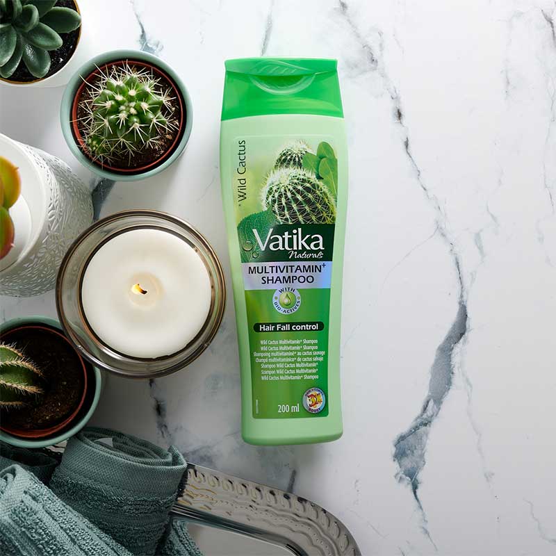 Vatika Naturals Cactus Multi Vitamin+ Shampoo