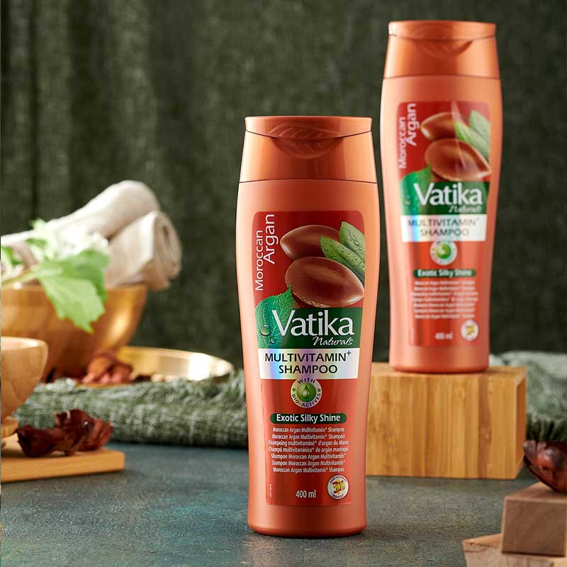 Vatika Naturals Mor Argan Multi Vitamin+ Shampoo