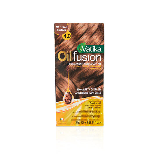 Vatika Oil Fusion Colors Brown - Coloring Kit