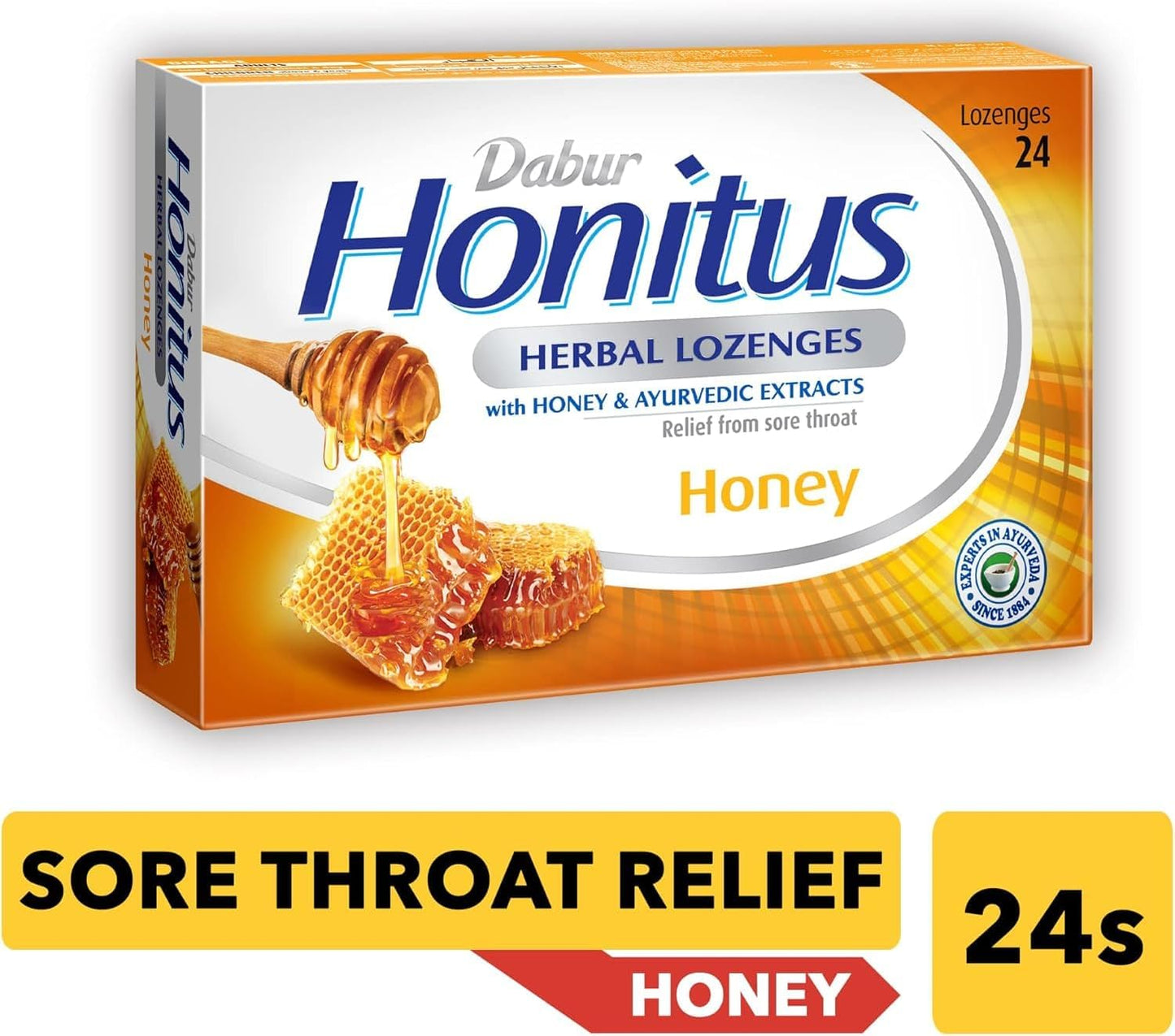 Dabur Honitus Herbal Lozenges Honey