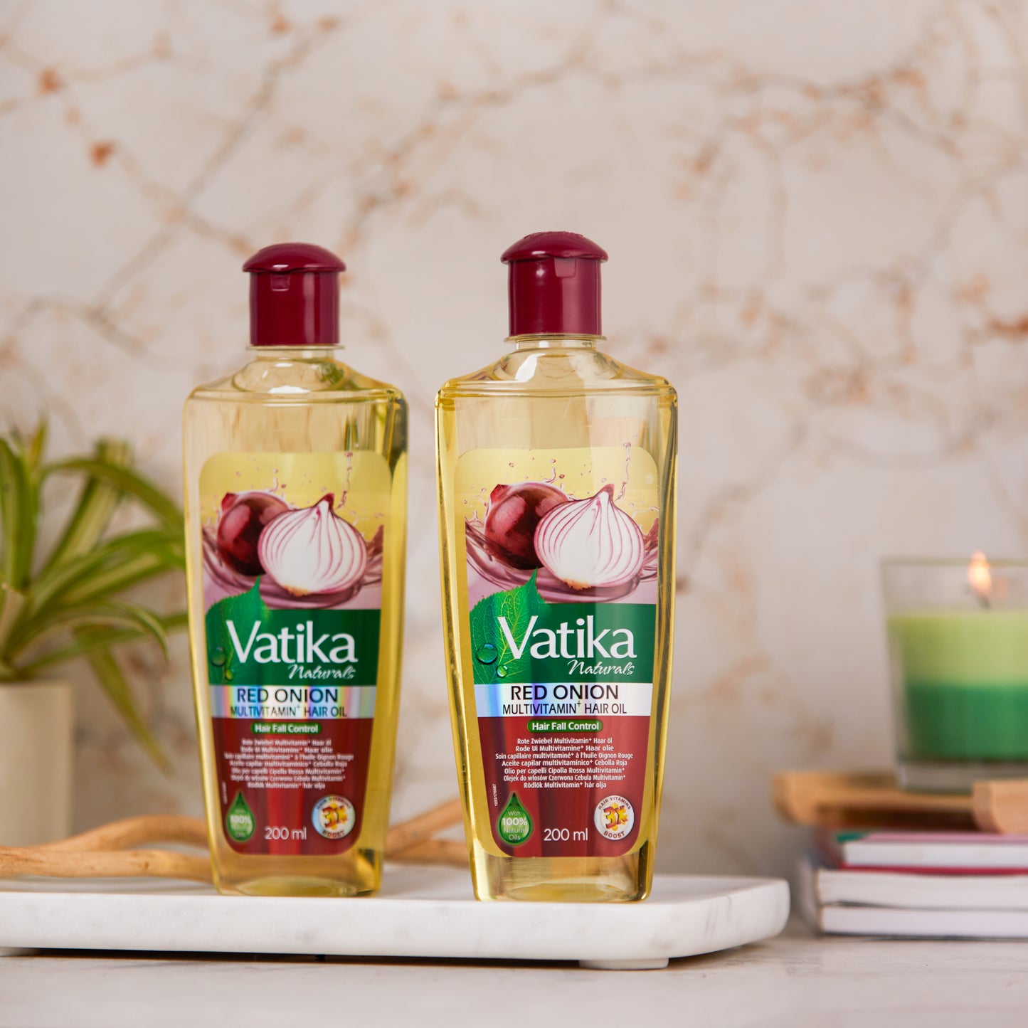 Vatika Naturals Multivitamin Enriched Red Onion Hair Oil