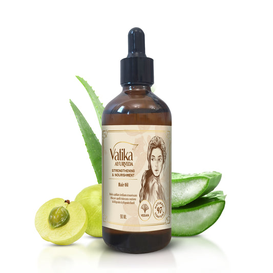 Vatika Ayurveda Strengthening & Nourishment Hair Oil I 90ml
