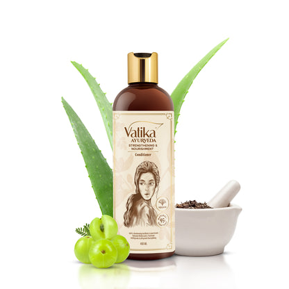 Vatika Ayurveda Strengthening & Nourishment Conditioner I 400 ml