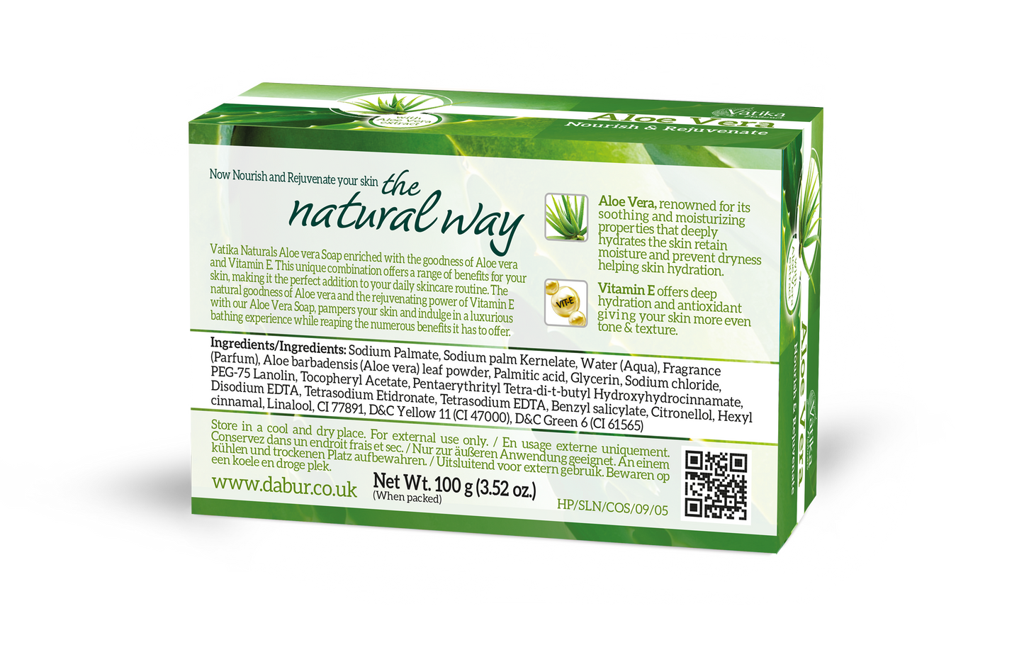 Vatika Natural Aloevera Soap