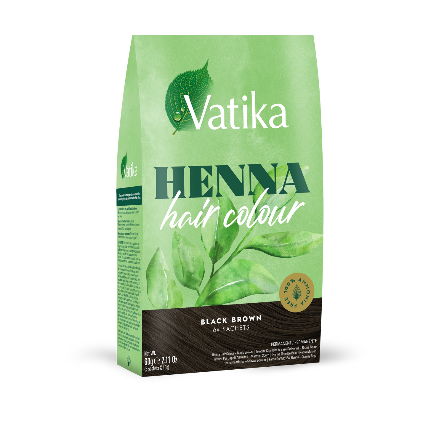 Vatika Henna Hair Colour - Black Brown