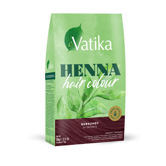 Vatika Henna Hair Colour - Burgandy