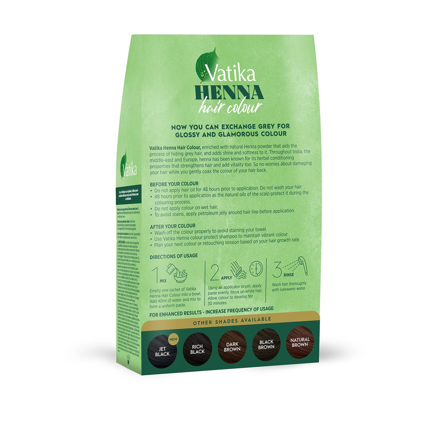 Vatika Henna Hair Colour - Burgandy