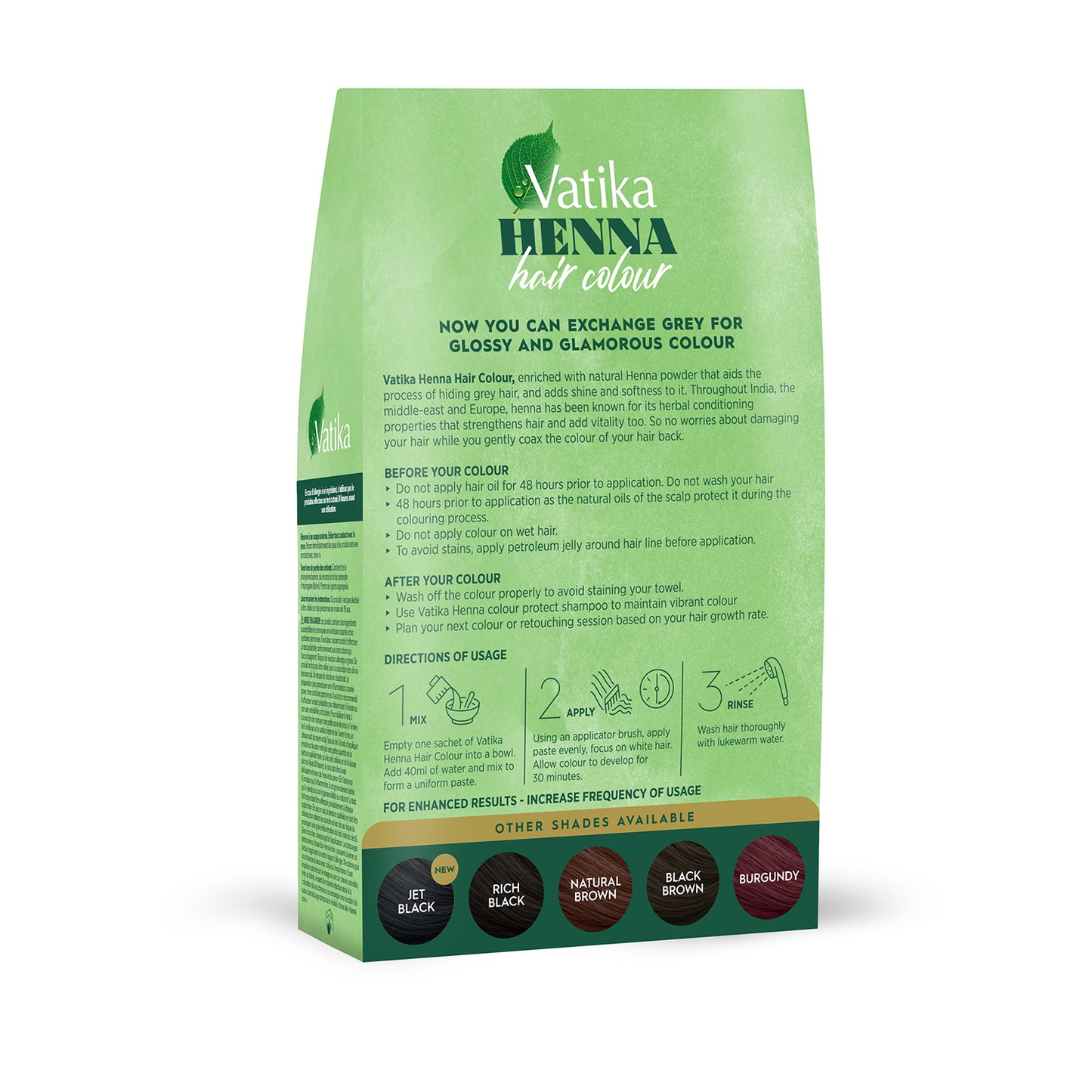 Vatika Henna Hair Colour - Dark Brown