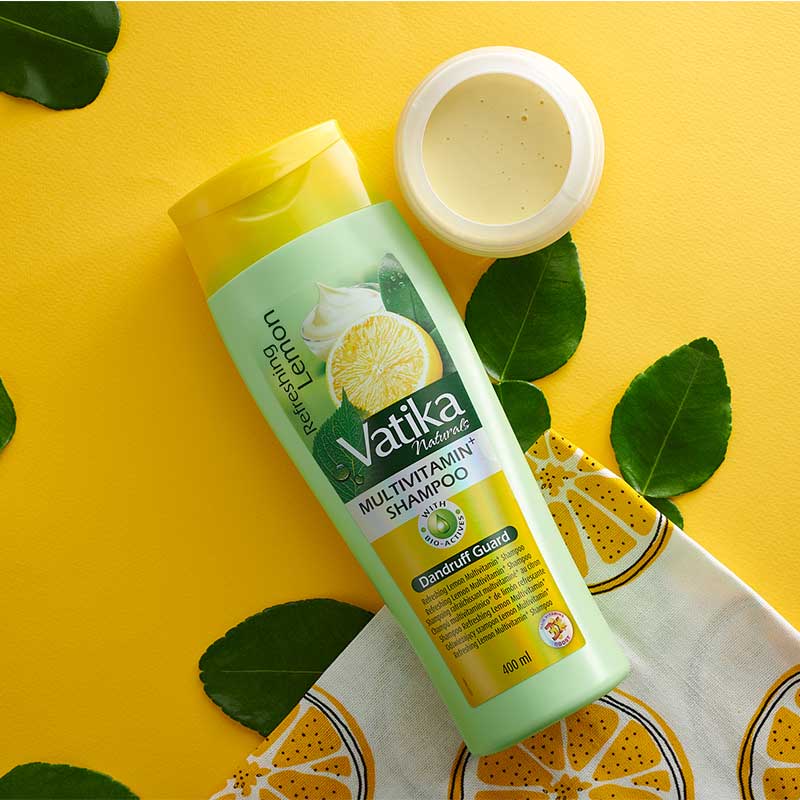Vatika Naturals Lemon  Multivitamin+  Shampoo