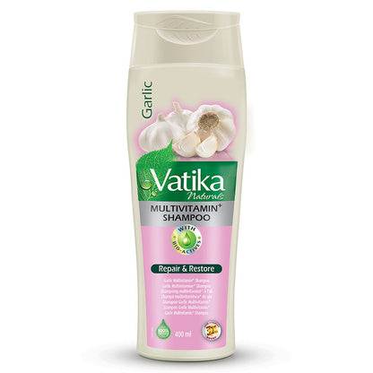 Vatika Naturals Garlic Multi Vitamin+ Shampoo