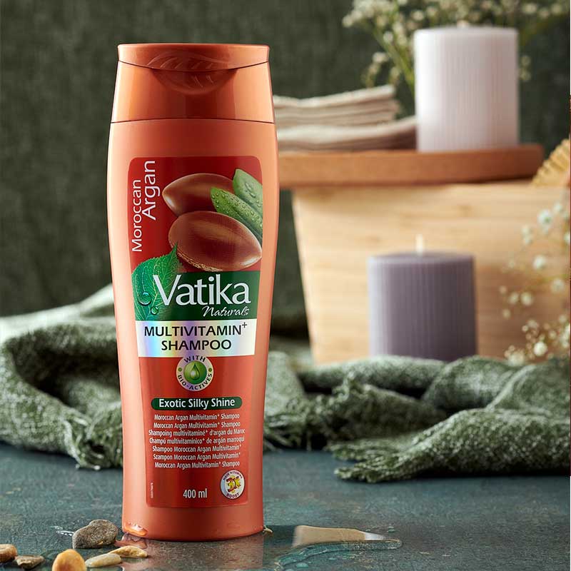 Vatika Naturals Mor Argan Multi Vitamin+  Shampoo